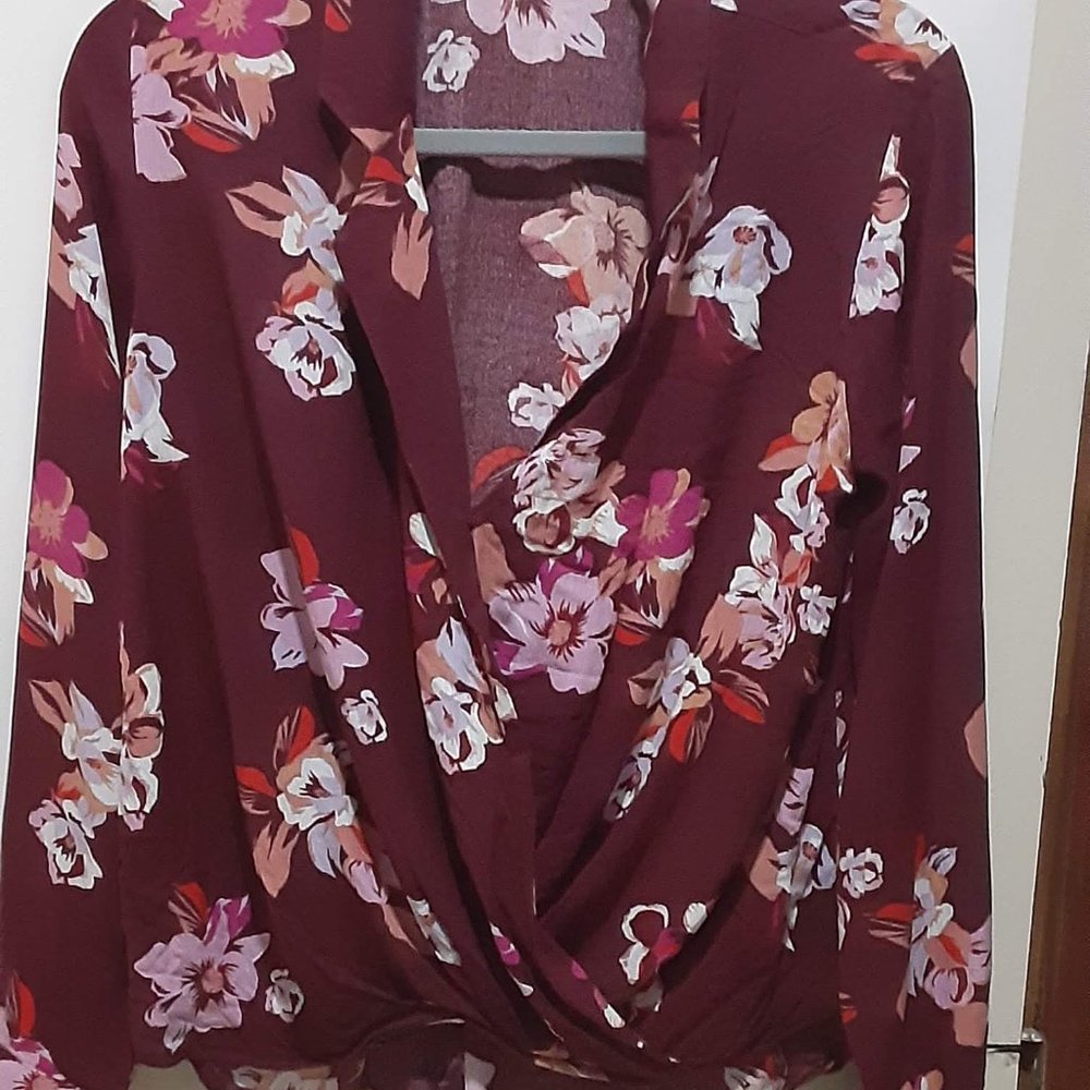Floral Print Blouse